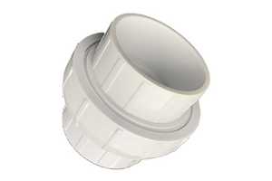 Union vissée mécanique collé collé PVC cédule 40 disponible en 1/2", 3/4", 1", 1 1/4", 1 1/2", 2" et 3"