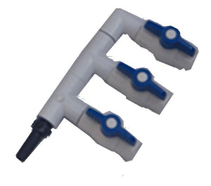 Soupape manuelle triple B1073