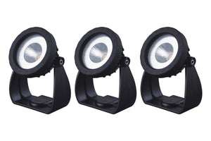 Ensemble 3 lumières submersibles Led 10 watts