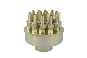 Jet de bronze fleur 3 niveaux 1 1/2'' F100150K