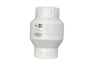 Valve anti-retour collé collé PVC cédule 40 disponible en 1/2", 3/4", 1", 1 1/4", 1 1/2", 2" et 3"